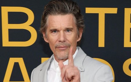 Ethan Hawke Compares On Set Romance To 'Falling In Love At Summer Camp'