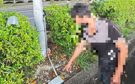 缺德！盜76公斤路燈電纜線變賣1.6萬　苗栗2毒蟲被逮