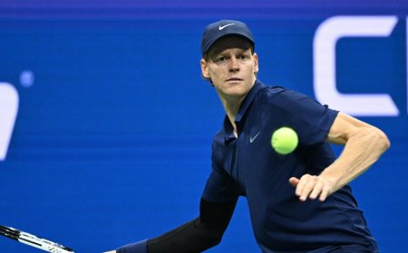 Fan Caught Trying to Steal Something From Jannik Sinner's Bag at US Open