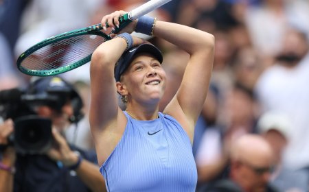‘Such a dream’ – Amanda Anisimova exorcises Wimbledon demons with emotional US Open win over Iga Swiatek