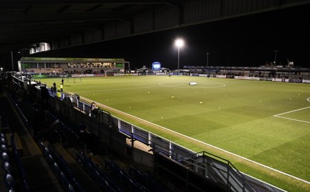 National League club share update on player rushed to hospital after sickening collision in abandoned match