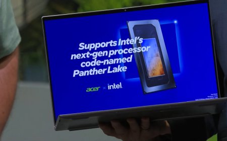 搭载英特尔 "Panther Lake" 处理器，宏碁展示新款 Swift 16 AI 笔记本