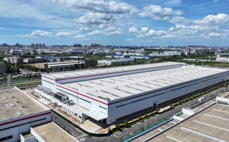 全球最大吨位，东风新能源汽车 16000 吨一体化压铸工厂竣工验收