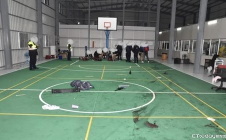 判13年8月台中「打手基地」開槍男跑了　沒收20萬保金再通緝