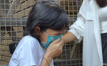 快訊／柯文哲今開庭！陳佩琪隔鐵網望夫　掩面痛哭：他犯了什麼罪