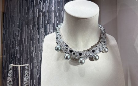 蕭邦2200萬珍珠項鍊坐鎮　陀飛輪鑽錶閃爆
