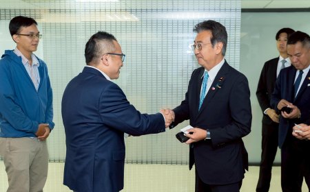 日自民黨議員訪民眾黨　周榆修：一生懸命面對中國威脅