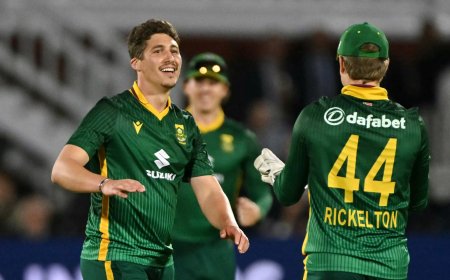 South Africa take out ODI series against England in final-ball thriller