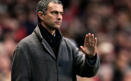 Giorgio Armani designed iconic Jose Mourinho suit and overcoat which sold for five figures