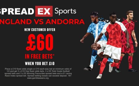 England vs Andorra: Looking ahead to the World Cup 2026 qualifier with Spreadex