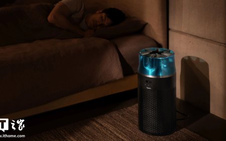 戴森亮相 HushJet 空气净化器：品牌首款桌面净化器，星形喷嘴源自喷气发动机