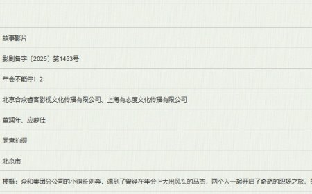 电影《年会不能停！2》备案立项：首部票房近 13 亿、豆瓣 8.1 分