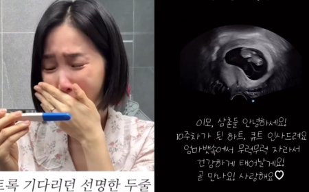 2年前患子宮癌！韓女星曾被告知恐不孕　「突破1%奇蹟」懷雙胞胎