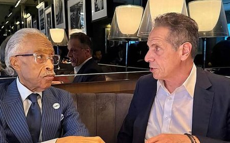 Andrew Cuomo has breakfast meeting with Rev. Al Sharpton as he trails Mamdani in NYC mayoral race