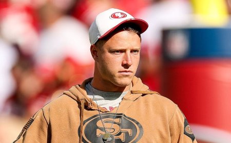 Christian McCaffrey says 'I feel great' despite calf injury casting doubt over 49ers season opener