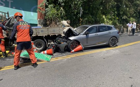 恐怖瞬間曝！新店BMW疑飆車競速　30歲工人揮汗工作慘死