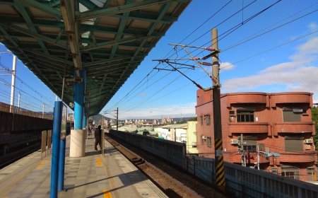 浮州站月台遮雨棚掉落　台鐵板橋=樹林單線雙向行車