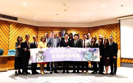 邱臣遠代理市長率團拜會澳洲費爾菲迪市　並參訪西雪梨大學取經澳洲公共衛生政策