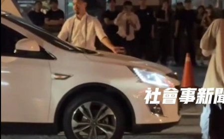 他喝爛醉信義區亂攔車！狂砸怒嗆「你撞我啊」　女駕駛傻眼