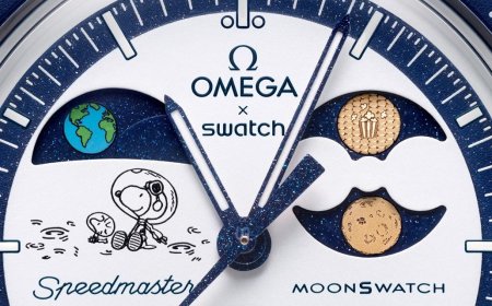 只賣一天的Swatch史努比錶又來了　月相的爆米花呼應「玉米月」