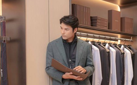 CANALI皮衣沒內裡超輕薄　鳳小岳穿西裝「很適合約會」