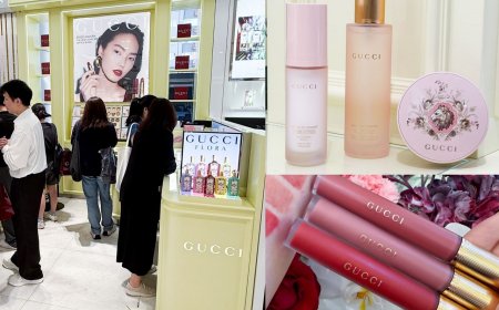 GUCCI粉紅噴霧根本「隱賣冠軍」！rom＆nd快閃店贈禮拿到手軟