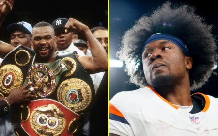 My cousin was boxing’s fighter of the 1990s and now I’m an NFL rookie with Super Bowl dreams