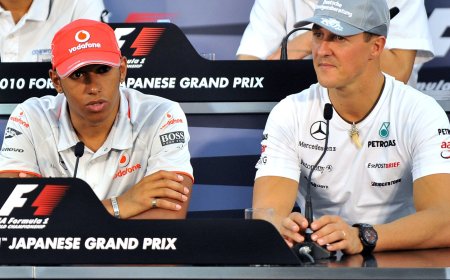 ‘Scary as hell’ – FIA were forced to intervene in Lewis Hamilton’s battle with Michael Schumacher at Italian Grand Prix