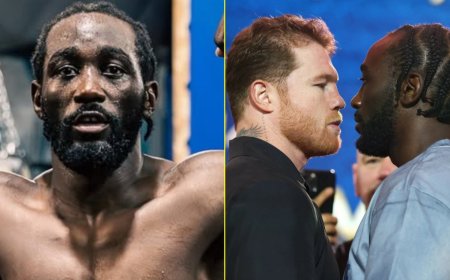 Terence Crawford flaunts incredible physique for Canelo Alvarez fight and fans all have same reaction: ‘No chance’