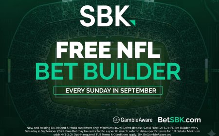 NFL betting offer: Get a COMPLETELY FREE £2 bet builder every Sunday with SBK
