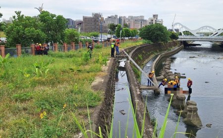 快訊／台中麻園頭溪崇倫橋下驚見男性浮屍！無證件身份待查