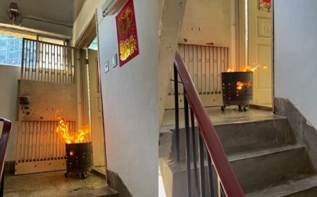鄰居普渡拜拜「樓梯口燒金紙」！公寓住戶嚇傻：是不是太超過？