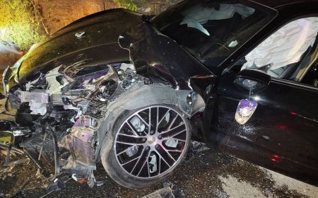 18歲男山路駕車過彎「撞爛對向保時捷」！2同車友人重傷命危