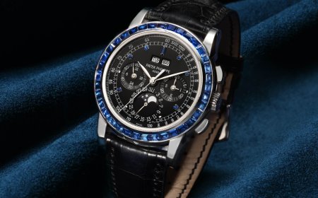 產量不到10只的藍寶石「錶王」登拍賣　大尺寸設計功能更清晰