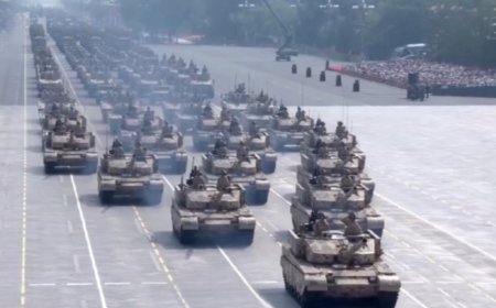 向左走？向右走？从阅兵100坦克看第四代坦克发展