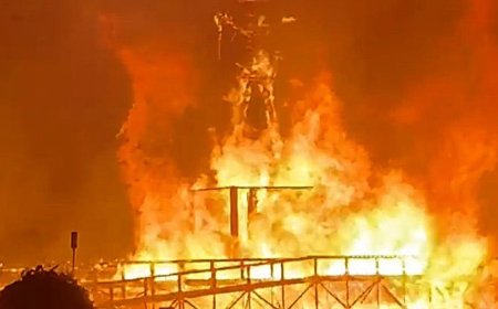 Other strange events reportedly happen at Burning Man as police hunt a killer