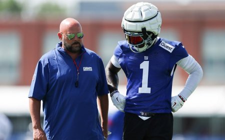 Malik Nabers, Brian Daboll clash during Giants' disappointing season opener against Commanders