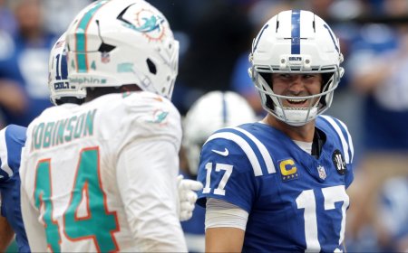 Daniel Jones outperforms Brady and Manning to snap Colts curse and pile pressure on Dolphins ‘clown show’