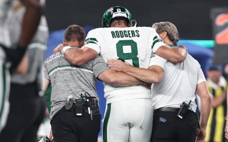 Aaron Rodgers suffered catastrophic injury seconds into eagerly-awaited debut with ‘yummy’ new team