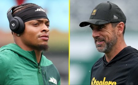 Aaron Rodgers ‘happy to beat everyone’ after New York boos following instant NFL history alongside Justin Fields