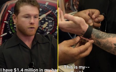 Canelo Alvarez splashes $3.8m on watches without batting an eyelid before Terence Crawford fight