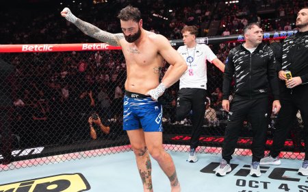 ‘The young eat the old’ – British MMA legend retires after brutal knockout loss at UFC Paris