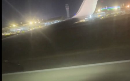 （影）北京飛香港班機降落撞草坪起落架冒煙! 港機場北跑道一度關閉