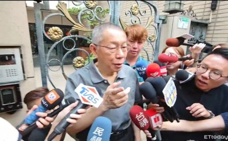 重現高腰阿北穿搭！柯文哲穿KP衫赴北院出庭　低調不談北檢抗告