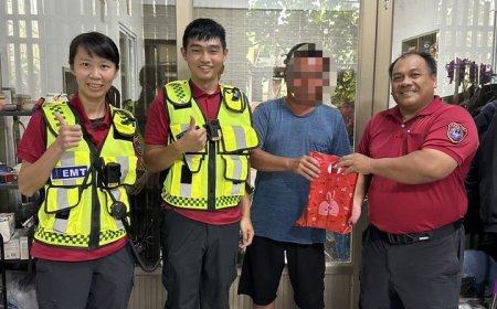 屏東男倒地無呼吸心跳　枋寮消防隊鬼門關前搶命