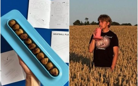 IKEA與設計界最火的Gustaf Westman合作推出「肉丸餐盤」