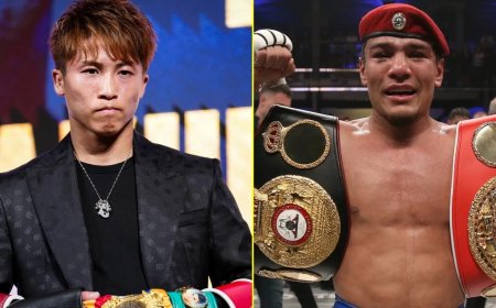 Naoya Inoue vs Murodjon Akhmadaliev LIVE: Date, UK time, full undercard and how to follow title clash