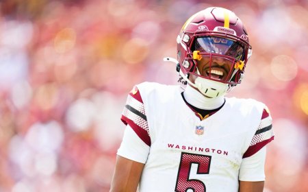 Jayden Daniels mom reacts after Commanders star wears special flag on his helmet to honor great grandmother