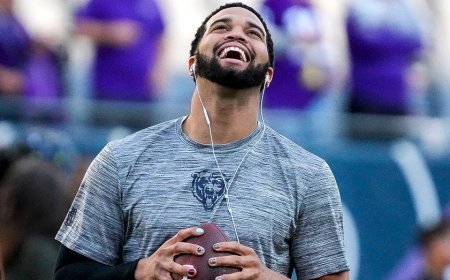 Bears' Caleb Williams shares powerful message on painted finger nails before season opener vs Vikings