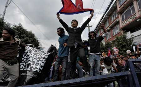 尼泊尔Z世代抗议社交媒体禁令   冲突已致14人死亡